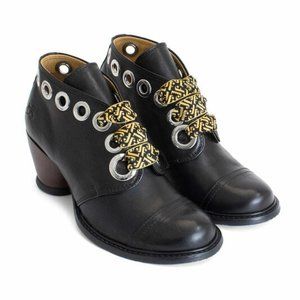 Fluevog: East End Pandora Ankle Boot with Eyelets